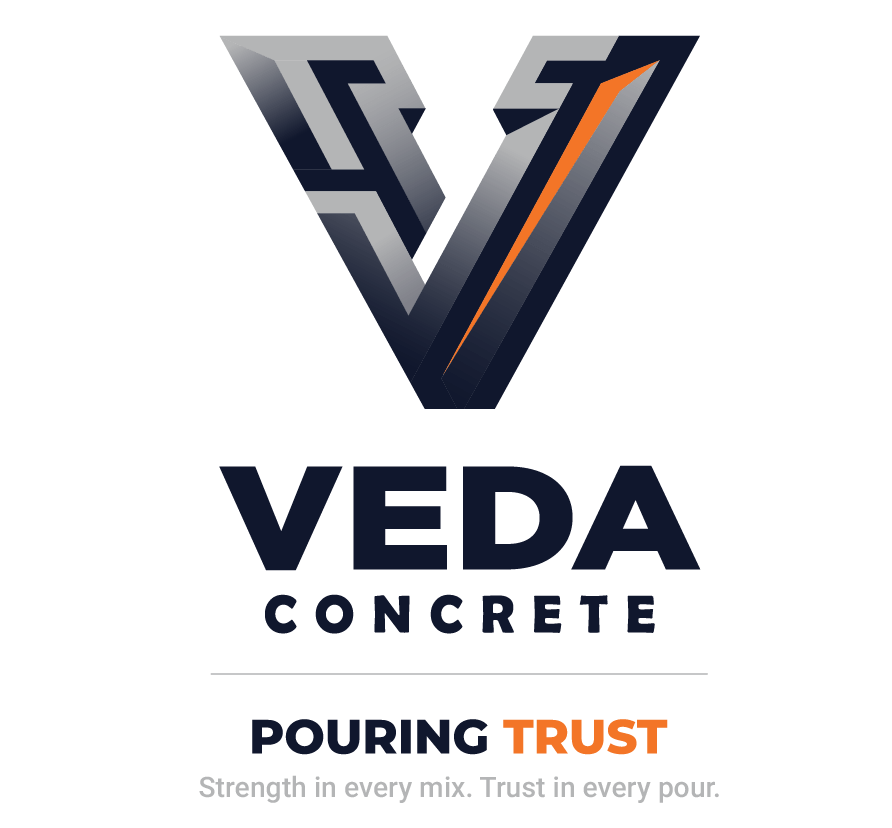 VEDA Concrete — Pouring Trust, strength in every mix. Trust in every pour.